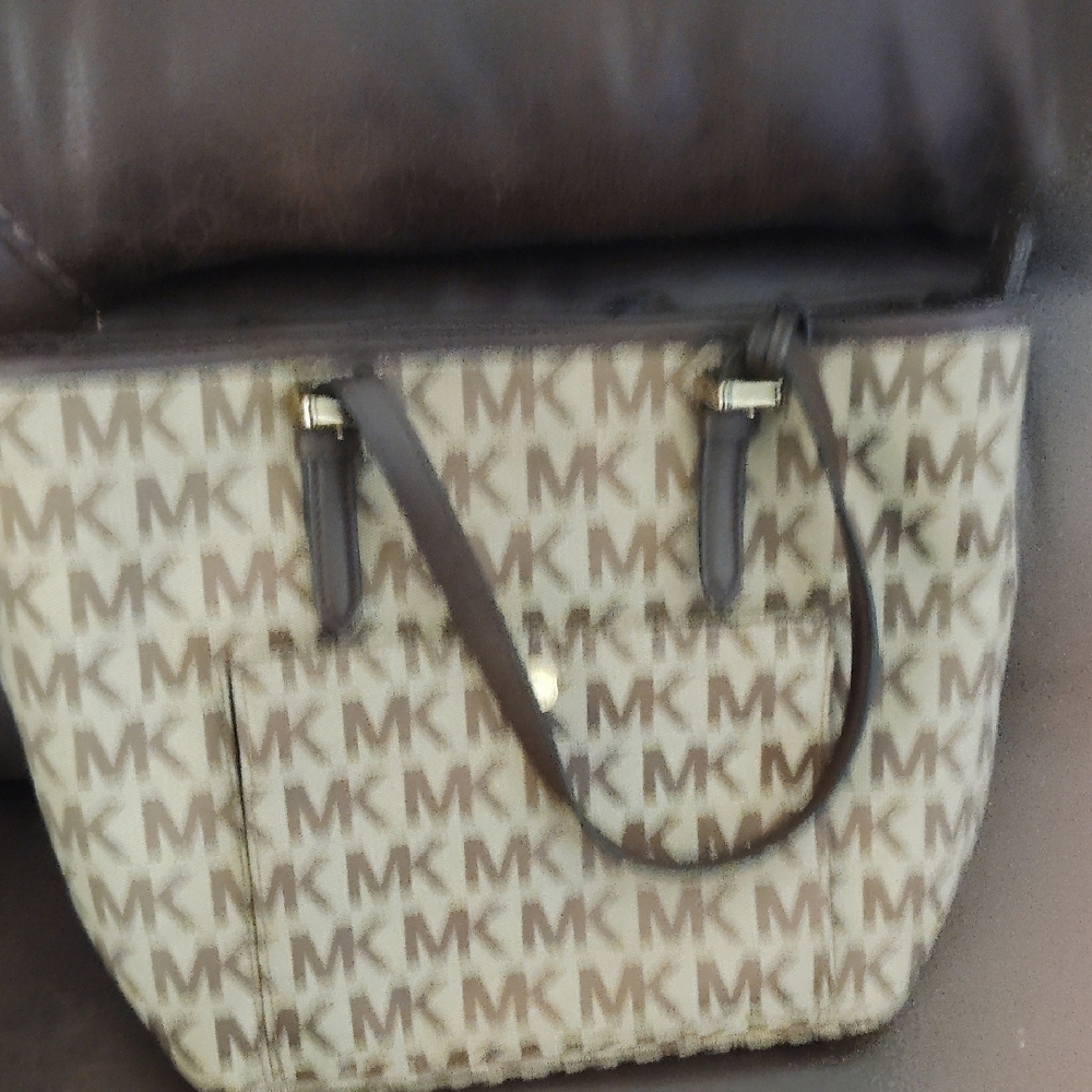 Michael Kors Monogram Tote Bag